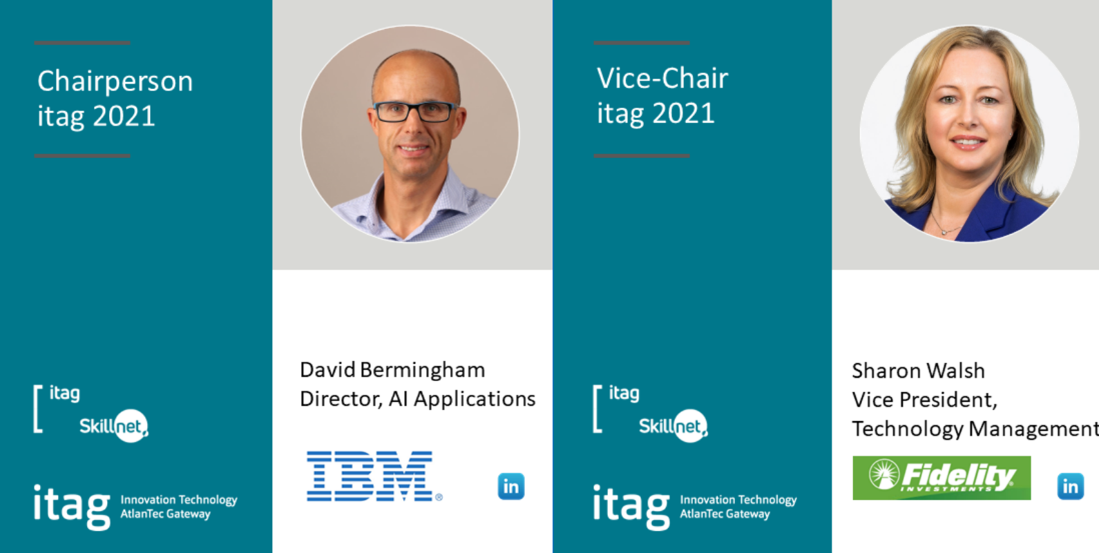 itag Board appoints new Chair and Vice-Chair for 2021-22